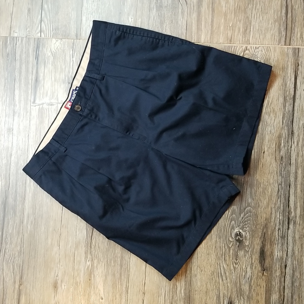 Chaps Navy shorts, Sz-38